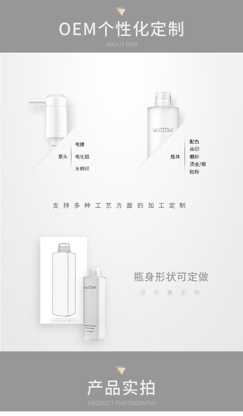 124 450ml面膜發蠟PE塑料包裝瓶